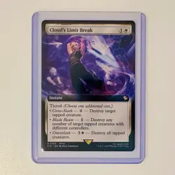 Cloud's Limit Break (Extended Art) Commander: Final Fantasy Regular - Image 1