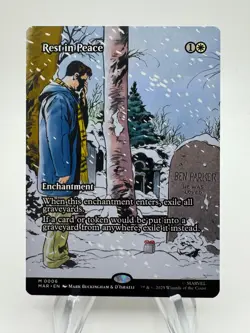 MTG Spider-Man REST IN PEACE Borderless Mythic #6 - Image 1