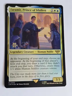 2023 PROMO MTG ~ Faramir, Prince of Ithilien ~ LotR Tales Of Middle Earth ~ NM - Image 1