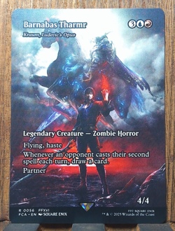 MTG Barnabas Tharmr - Kraum, Ludevic's Opus (Showcase) Final Fantasy NEAR MINT.. - Image 1