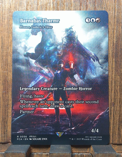 MTG Barnabas Tharmr - Kraum, Ludevic's Opus (Showcase) Final Fantasy NEAR MINT.. - Image 2