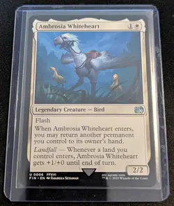 MTG - x2 Ambrosia Whiteheart - Final Fantasy - Pack Fresh!! - Image 2