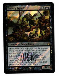 Earwig Squad Release Event Promo Foil signed by artist Warren Mahy! - Image 1