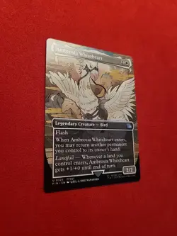 Ambrosia Whiteheart (Borderless) Final Fantasy Regular FIN 325 FF MTG - Image 2
