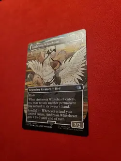 Ambrosia Whiteheart (Borderless) Final Fantasy Regular FIN 325 FF MTG - Image 3