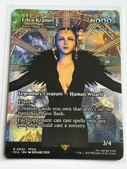 Edea Kramer / Teferi Mage of Zhalfir 32 MTG Final Fantasy 2025 Mint - 9.0 + Rare - Image 2