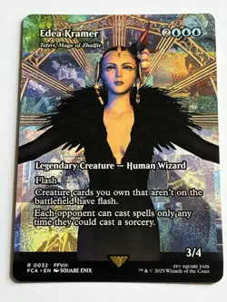Edea Kramer / Teferi Mage of Zhalfir 32 MTG Final Fantasy 2025 Mint - 9.0 + Rare - Image 4