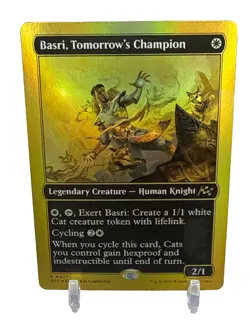 Basri, Tomorrow's Champion (First-Place Foil) #427 MTG Aetherdrift NM X1 - Image 3