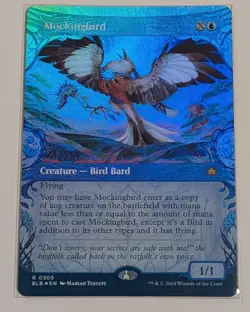 Mockingbird Showcase Foil Bloomburrow MTG NM - Image 1