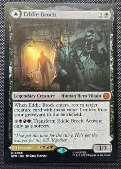 Magic the Gathering Marvel’s Spider-Man Eddie Brock M 0055 Regular NM - Image 1