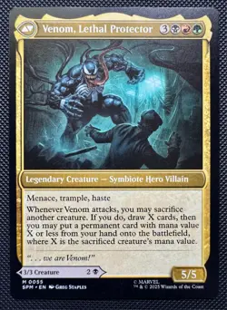 Magic the Gathering Marvel’s Spider-Man Eddie Brock M 0055 Regular NM - Image 2