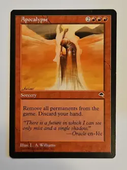 Magic the Gathering - Tempest Apocalypse 162 Rare 1997 - Image 1