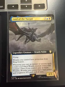 Lord of the Nazgul: Tales of Middle-Earth Commander, Extended Art, Non-Foil - Image 1