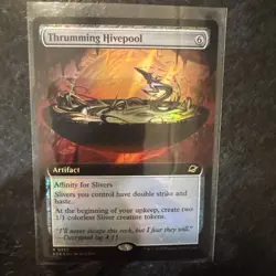 Thrumming Hivepool (Extended Art) Edge of Eternities Foil - Image 1