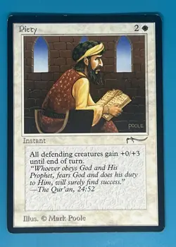 Mtg Arabian Nights Piety - Image 1