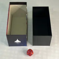 MTG Magic Spiderman EMPTY Bundle Box Card Storage and Spin Down Die Collectible - Image 4