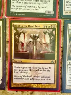 Magic The Gathering MTG Card Lot 63 Cards No Repeats Sleeved With Deck Box - Image 3