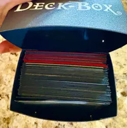 Magic The Gathering MTG Card Lot 63 Cards No Repeats Sleeved With Deck Box - Image 5