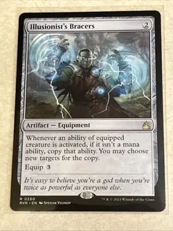 Illusionist's Bracers Ravnica Remastered Regular - Image 1