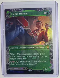 Miles Morales (0211) (Borderless) Marvel's Spider-Man Foil - Image 1