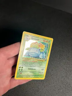 Pokemon TCG Venusaur 15/102 Base Set Holo Rare HP - Image 4