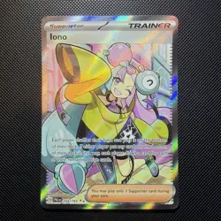 Pokemon TCG - S&V Paldea Evolved - Iono 254/193 - Ultra Rare Trainer - N/M Card - Image 1