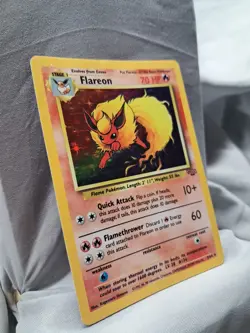 Pokemon 1999 Flareon #3/64 Jungle Set Holo Raw Card - Image 2