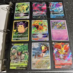 Pokemon Cards Huge Collection Binder COMIC Jumbo Alt Art Pikachu Charizard LOT G - Image 1