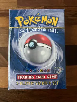 FACTORY SEALED Shadowless Pokemon 2-Player Starter Set From 1999 Base Set - TCG - Image 1