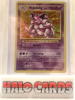 PACK FRESH Nidoking HOLO RARE 45/108 XY Evolutions Drill Pokemon TCG 2016 Y10 - Image 1