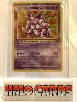 PACK FRESH Nidoking HOLO RARE 45/108 XY Evolutions Drill Pokemon TCG 2016 G - Image 1