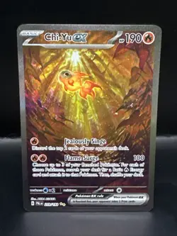 Pokemon TCG Chi-Yu EX 259/193 Sv02: Paldea Evolved Holo Card - Image 1