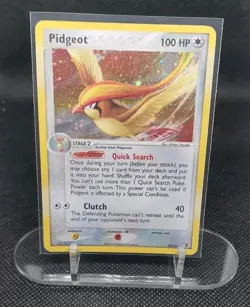 Pidgeot 10/112 Fire Red & Leaf Green FRLG Holo Foil Pokemon TCG Card - Image 1