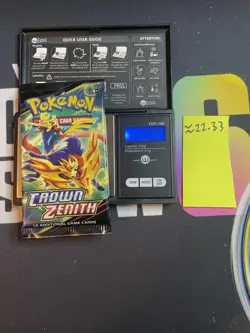22.33g VERY HEAVY Crown Zenith Pokemon Sealed Booster Pack New - Image 1