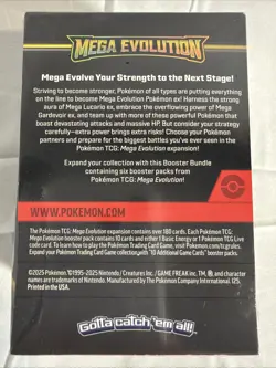 Pokemon TCG Mega Evolution Booster Bundle (6 packs) - New/Sealed - Image 2