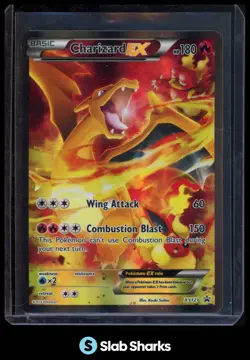 2016 POKEMON XY BLACK STAR PROMOS #XY121 CHARIZARD EX FULL ART - Image 1