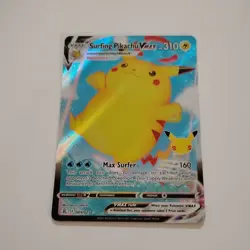 Pokemon TCG Celebrations: Classic Collection Surfing Pikachu VMAX 009/025 - Image 1