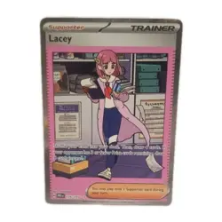 Lacey 175/131 Prismatic Evolutions Special Illustration Rare Trainer Pokemon NM - Image 1