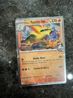 Pokemon Ethan's Typhlosion Stamped Destined Rivals Build and Battle Deck -Sealed - Image 1