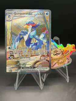 Pokemon TCG Quaquaval EX Sir 260/193 Paldea Evolved Special Illustration NM - Image 1