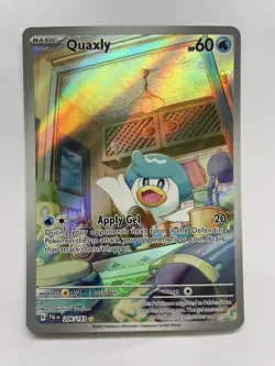 Quaxly Illustration Rare SV02: Paldea Evolved 206/193 NM - Image 1