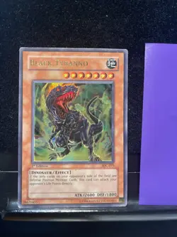 YuGiOh Black Tyranno IOC-075 1st Edition Ultra Rare 356🔥MP🔥 - Image 1