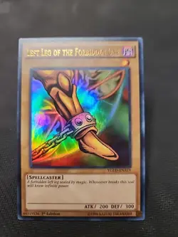 Left Leg of the Forbidden One YGLD-ENA19 King of Games: Yugi Legendary Deck 1st - Image 1