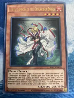 Loptr, Shadow Of The Generaider Bosses ETCO-EN028 Nm 1st Edition Yugioh + Extras - Image 1