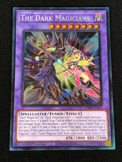 Yugioh The Dark Magicians RA04-EN054 1st Collectors (NM) - Image 1