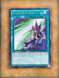 Yugioh Illusion Magic MP17-EN101 Rare 1st Ed LP - Image 1