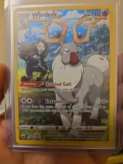 Wyrdeer TG06/TG30 Astral Radiance Trainer Gallery Holo Rare Card Pokemon TCG NM - Image 1