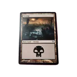 MTG Magic The Gathering Swamp Basic Land Card Avacyn Restored 238/244 - Image 1