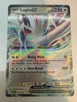 Pokemon Lugia ex Classic Collection Trading Card Game Classic 017/034 NM - Image 1