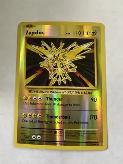 Zapdos Reverse Holo 42/108 Pokemon Tcg Card Evolutions 42/108 NM - Image 1